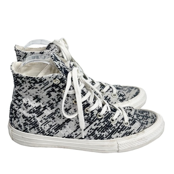 CONVERSE Chuck Taylor classic lace up high top sneakers | Textured Fabric - Picture 1 of 9